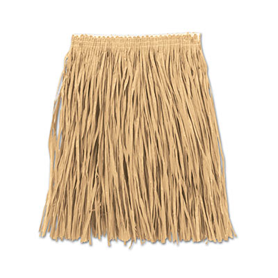 Natural Colored Adult Mini Hula Skirt