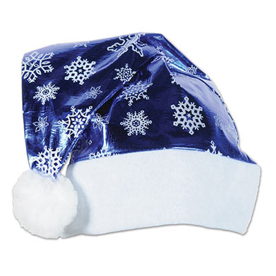 navy blue christmas hat