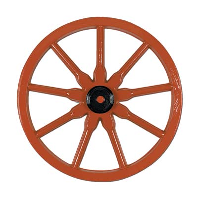 Western Plastic Wagon Wheel