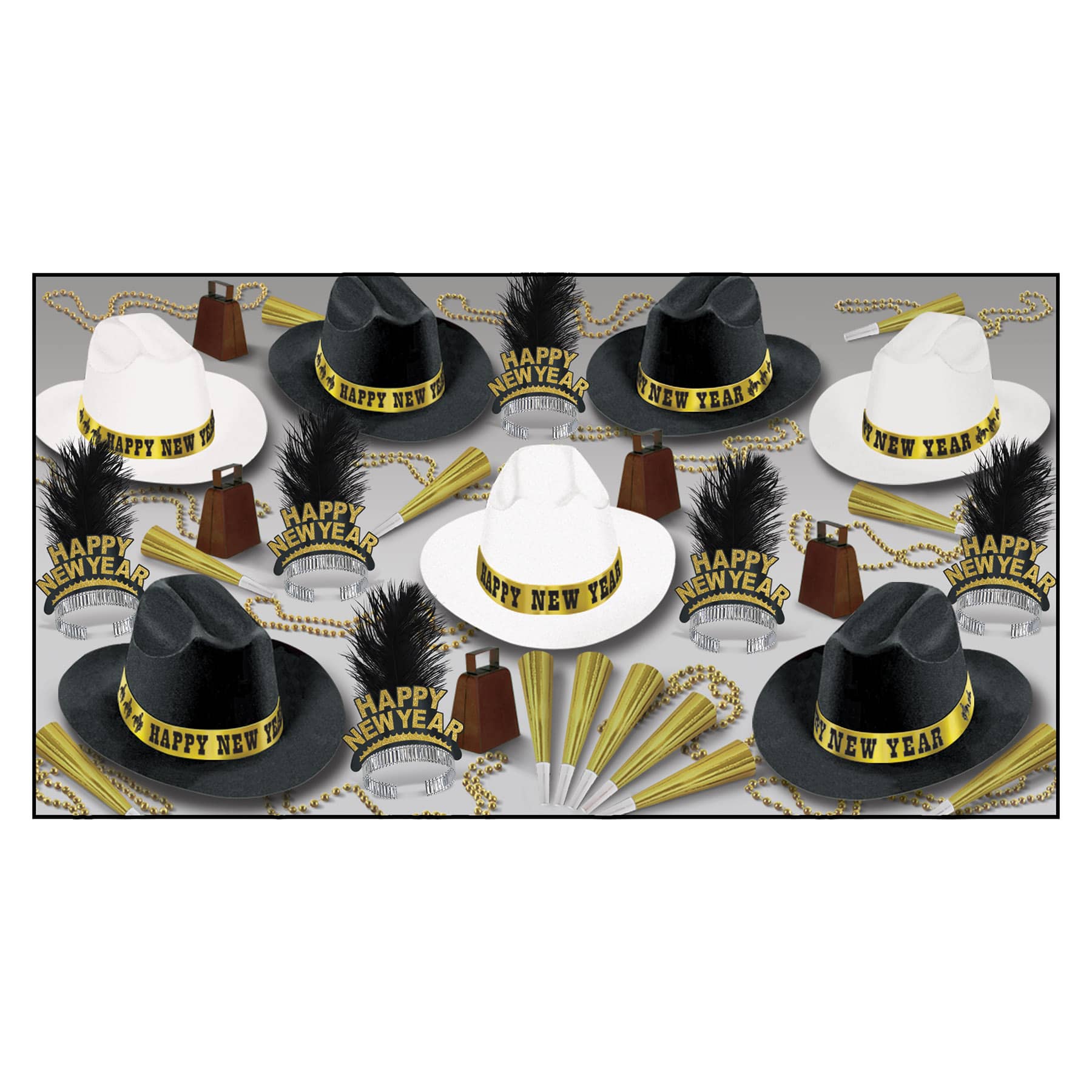 new years cowboy hat