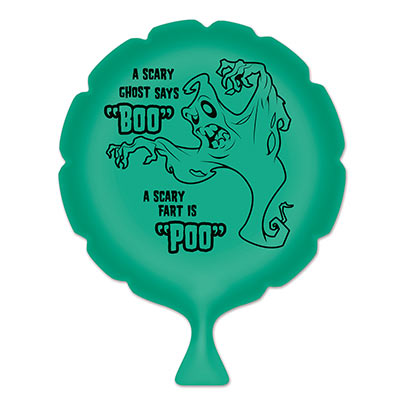 A Scary Ghost Says Boo Whoopee Cushion (Pack of 6) Scary Ghost Says Boo Whoopee Cushion, party favor, ghost, halloween, wholesale, inexpensive, bulk