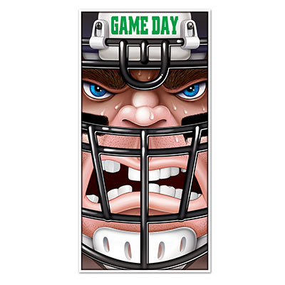 Football Door Cover for a game day decoration 