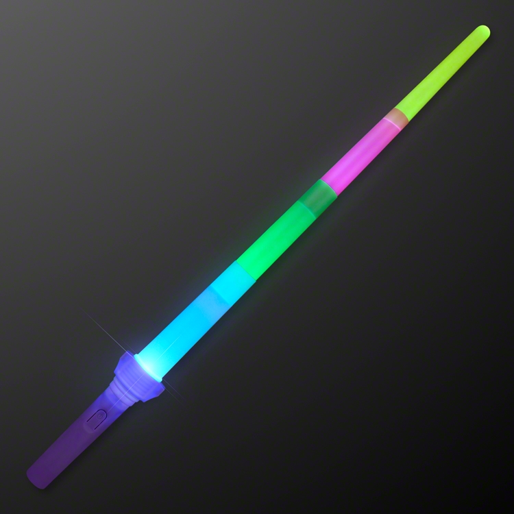 Neon Glow LED Expandable Sabers