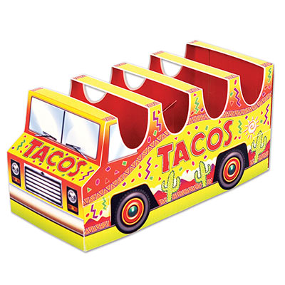3-D Taco Truck Centerpiece for Fiesta Party