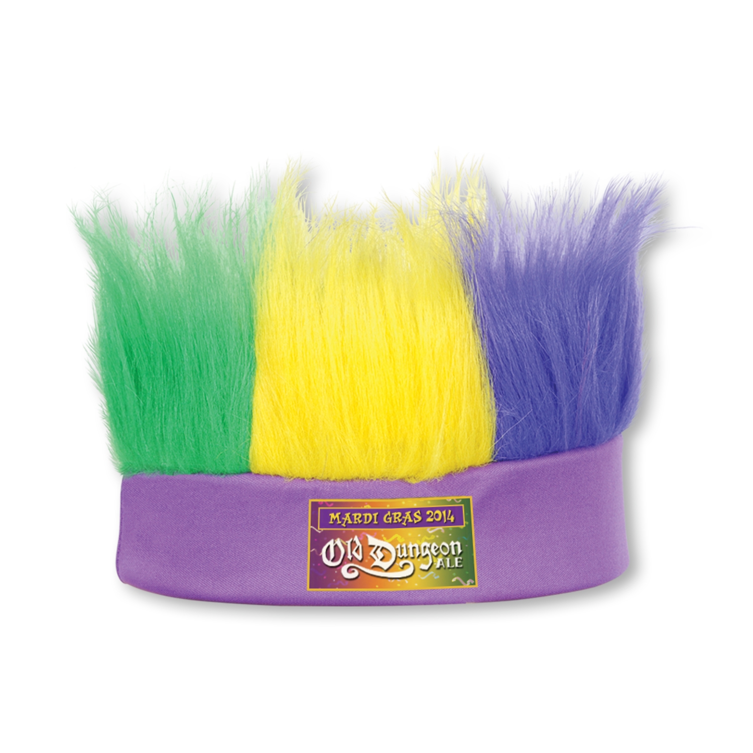 Custom Mardi Gras Hairy Headbands Custom Mardi Gras Hairy Headbands, custom, mardi gras, party favor, headbands, wholesale, inexpensive, bulk