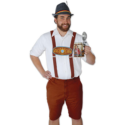 Suspenders for any Oktoberfest with a Bavarian look.