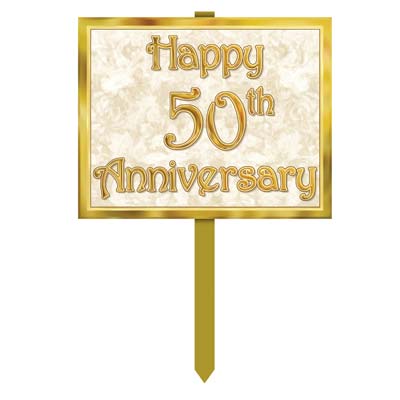 Happy 50th Anniversary Gift for Couple/Parents