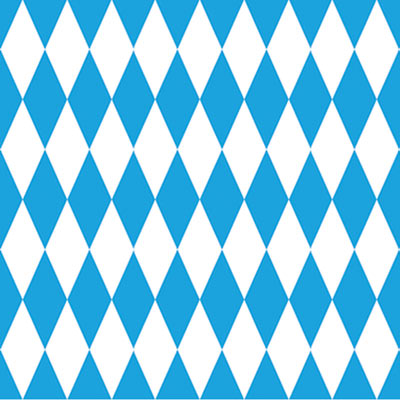 Blue and White Oktoberfest Backdrop