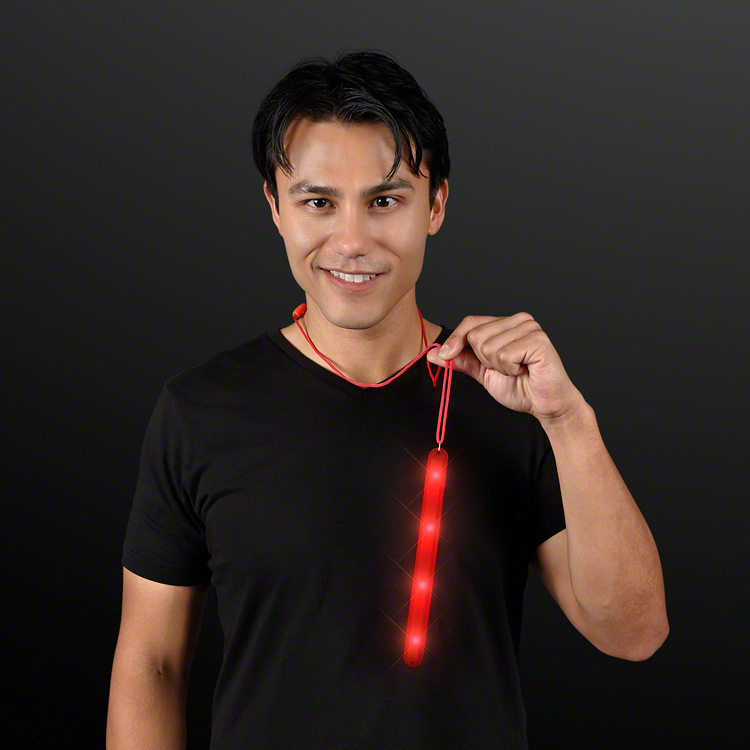 Red Flashing LED Wands