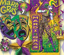 Mardi Gras Theme Decorations - Mardi Gras Party Decorations Masks Beads Shindigz Youtube / $13.99 / 1 per pack.