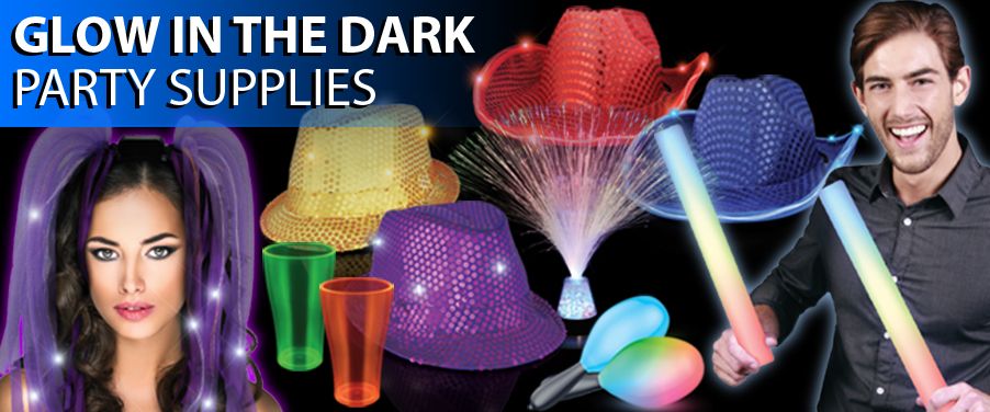 GLOW in the Dark Party Supplies by OEG