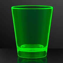 shot glasses that glow under a black light