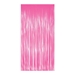 1-Ply Neon Pink Plastic Fringe Curtain