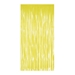 1-Ply Neon Yellow Plastic Fringe Curtain