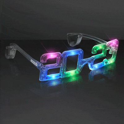 2023 Light Up New Year Party Glasses