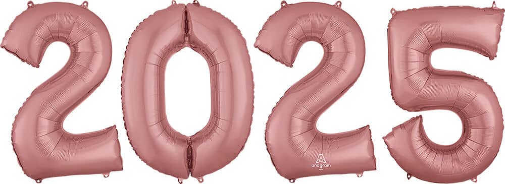 "2025" Mylar Balloon