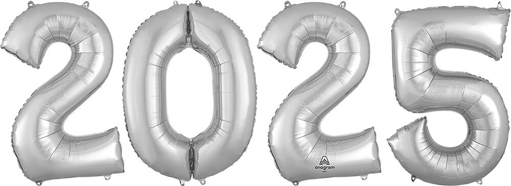 "2025" Mylar Balloon