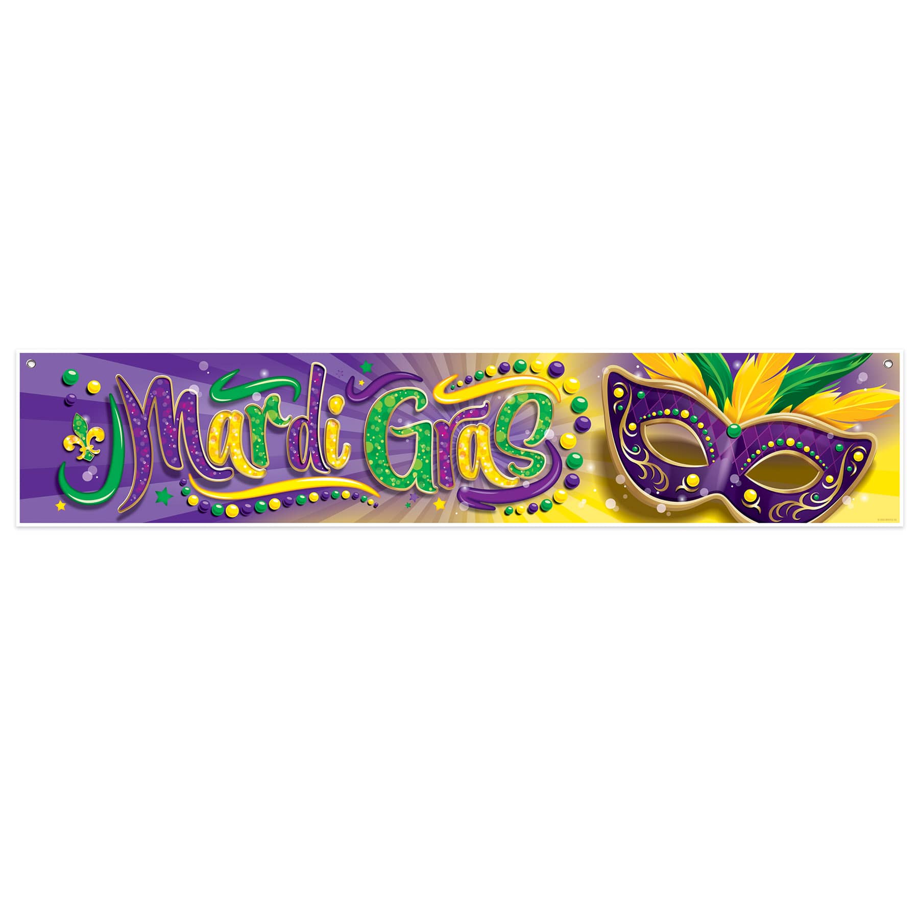 All-Weather Mardi Gras Banner