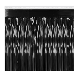 Deluxe Metallic Fringe Drapes