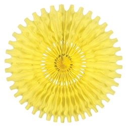 Canary Yellow Tissue Fan