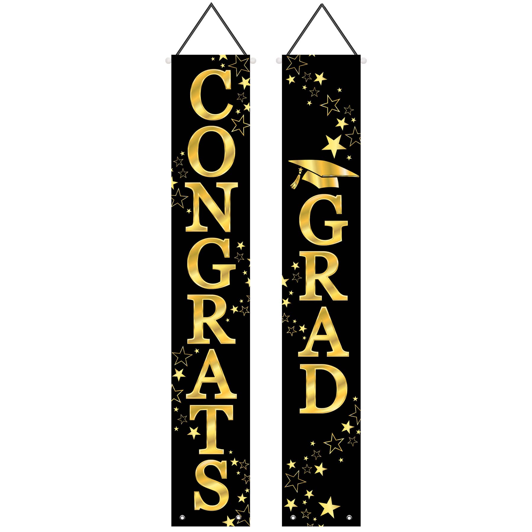 Congrats Grad Fabric Door Panel Set