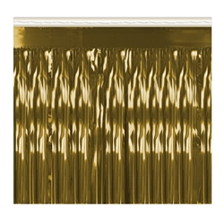 Metallic Fringe Drapes