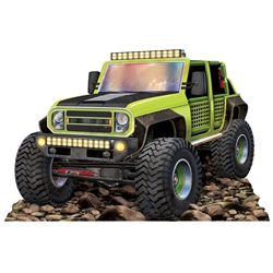 Green Off-Road Truck Stand-Up