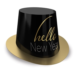 Black & Gold Hello New Year