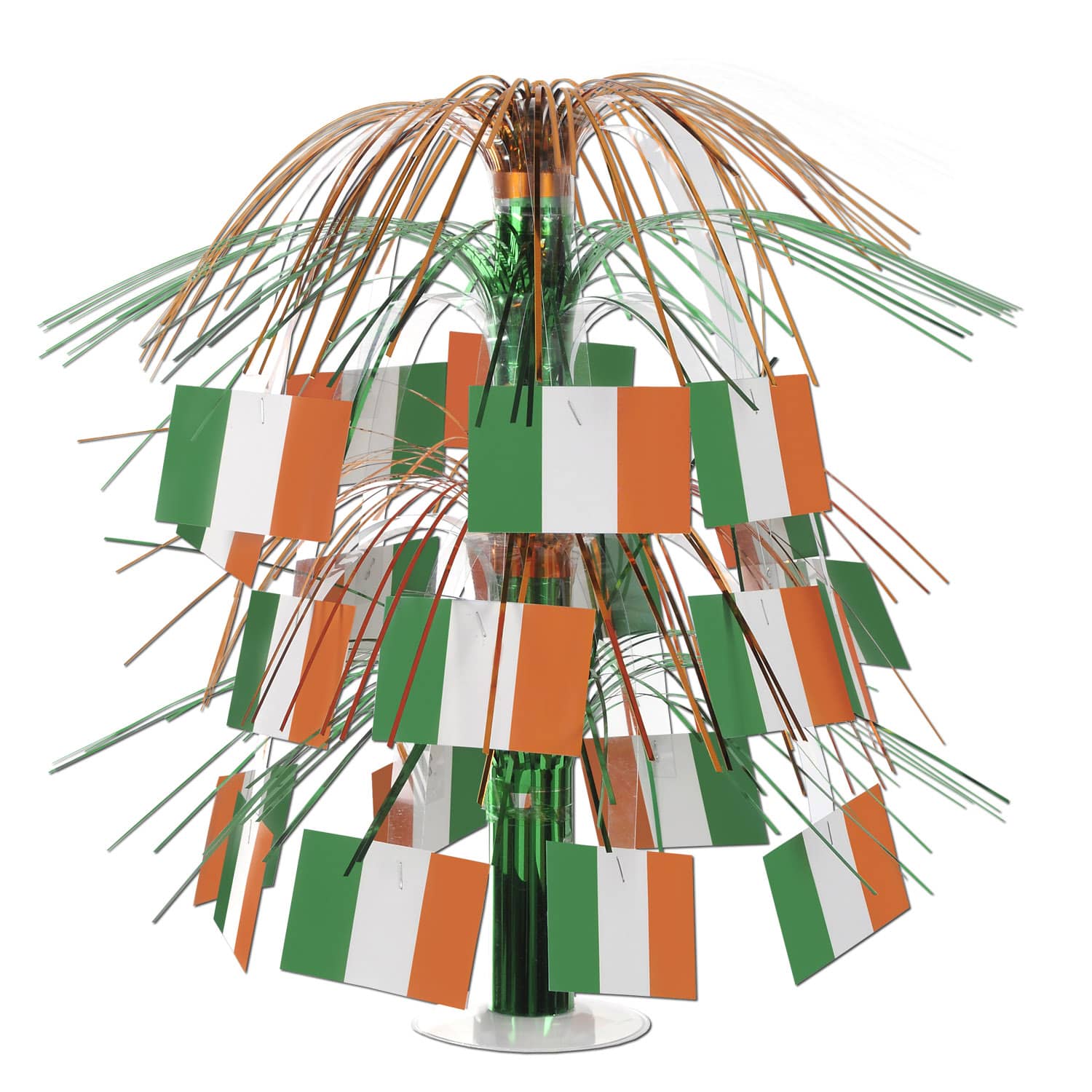 Irish Flag Cascade Centerpiece 