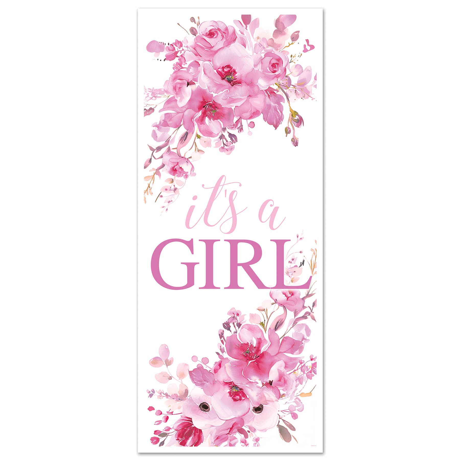 Its A Girl Door Cover 