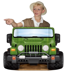 Jungle Safari Fun Photo Prop 