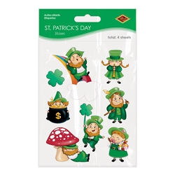 Leprechaun/Shamrock Stickers