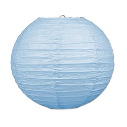 Light Blue Paper Lanterns