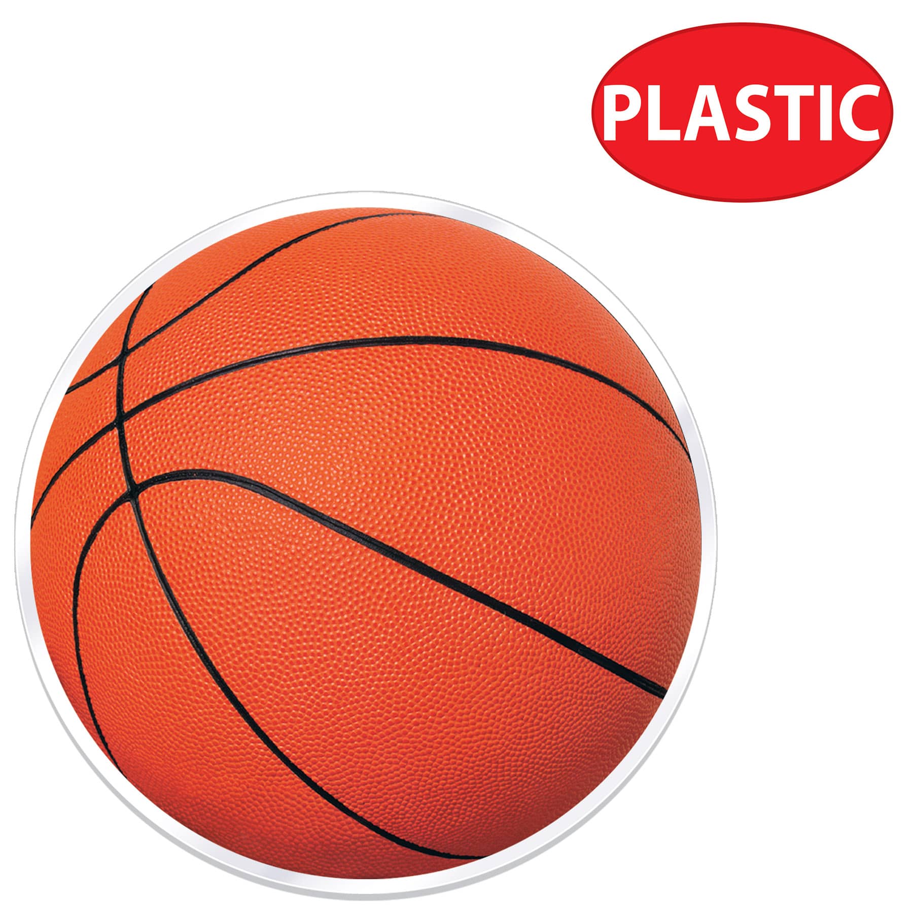 Plastic Basketball Placemats