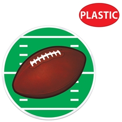 Plastic Football Placemats