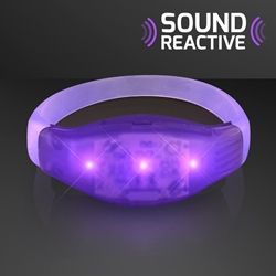 Sound Activated Light Up LED Flashing Bracelets