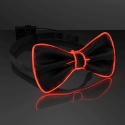 EL Wire Bow Ties