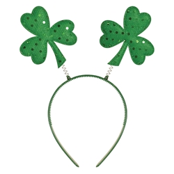 Sequined Shamrock Boppers 