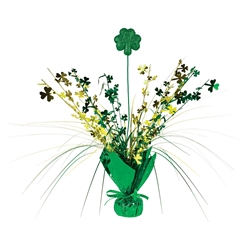 Shamrock Gleam N Spray Centerpiece