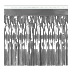 Metallic Fringe Drapes