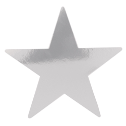 Gold Jumbo Star Cutouts