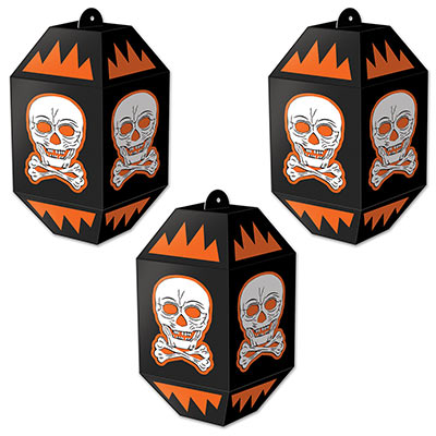 Vintage Halloween Skull Paper Lanterns (Pack of 36) Vintage Halloween Skull Paper Lanterns, Halloween, Lanterns, Holiday parties, decorations