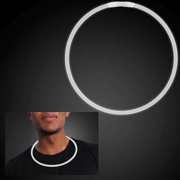 white glow necklaces