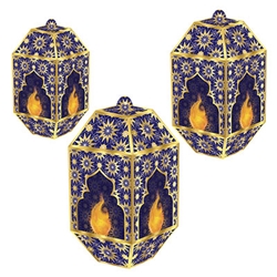 Foil Ramadan Paper Lanterns (Pack of 36) Foil Ramadan Paper Lanterns, ramadan, paper lanterns, decoration, wholesale, inexpensive, bulk