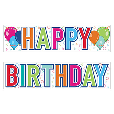 Plastic Jumbo Happy Birthday Yard Sign Set (Pack of 6) Plastic Jumbo Happy Birthday Yard Sign Set, happy birthday, birthday, yard sign, decoration, wholesale, inexpensive, bulk