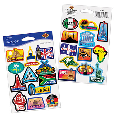 Traveling days Passport Stickers