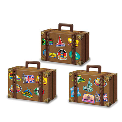 Luggage Favor Boxes 