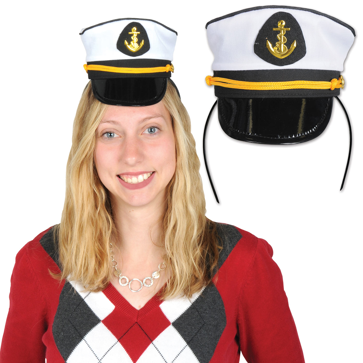 Captain Hat Yacht Captains Cap Boat Sailing Fishing Hats By Funny Party  Hats®