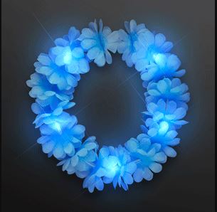 LED Flower Lei Headband - Festival Supplies