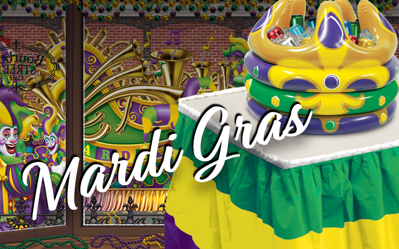 Mardi Gras Party Supplies and Decorations